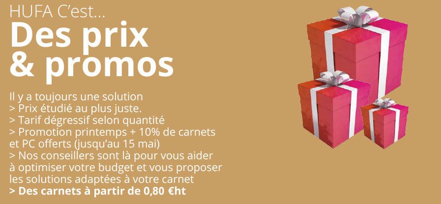 Hufa c'est des prix et des promos