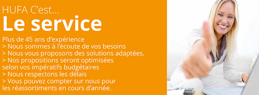Hufa c'est le service