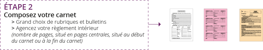 Composez votre carnet