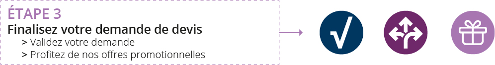 Finalisez votre demande de devis